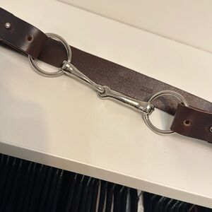 Rare Isaiah Kincaid Bridle Equestrian Leather Belt